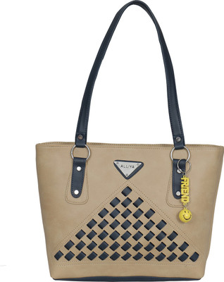 

Alliya Shoulder Bag(Beige, Blue)