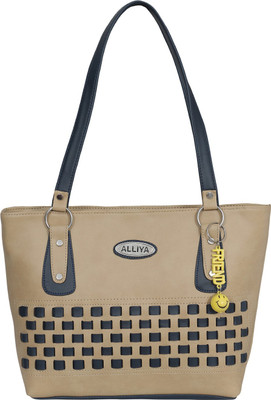 

Alliya Shoulder Bag(Beige, Blue)