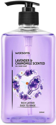 

Watsons Lavender & Chamomile Scented Gel Hand Soap - 500ml(500 ml, Pump Dispenser)