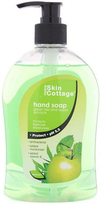 

Skin Cottage Hand Soap, Green Tea and Apple Extracts - 500ml(500 ml, Pump Dispenser)
