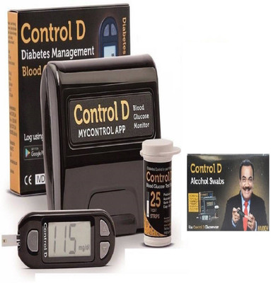 

Control D Meter & 25 Strips With Free Alcohol Swabs Health Care Appliance Combo