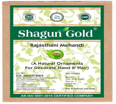 

Shagun gold Pure Natural Rajasthani Henna Powder For Hair 200 Gm(200 g)