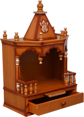 

Vishwakarma Furniture Wooden Home Temple(Height: 74 cm)