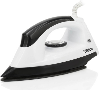 Billion 1100 W Non-stick Extra-power XR126 1100 W Dry Iron(White and Black)