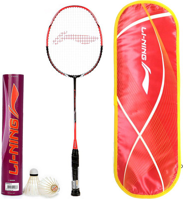 

Li-Ning Professional Badminton Combo (G-Force Pro 2800I Badminton Racquet + Champ Feather Shuttlecock, Pack of 12) Badminton Kit