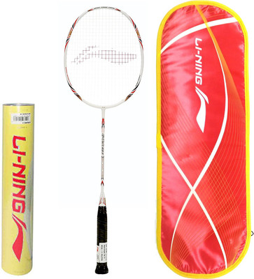 

Li-Ning Professional Badminton Combo (G-Tek 58II Badminton Racquet + Champion Pro Feather Shuttlecock, Pack of 12) Badminton Kit