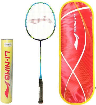 

Li-Ning Professional Badminton Combo (G-Force Power 1800I Badminton Racquet + Champion Pro Feather Shuttlecock, Pack of 12) Badminton Kit