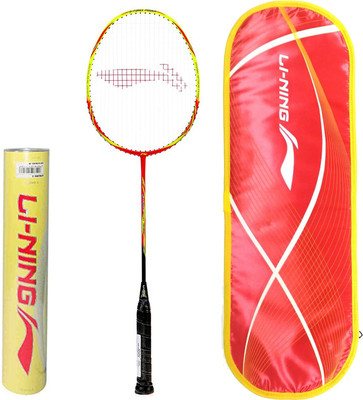 

Li-Ning Professional Badminton Combo (G-Force Power 1900I Badminton Racquet + Champion Pro Feather Shuttlecock, Pack of 12) Badminton Kit