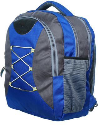 

peter india 15.6 inch Expandable Laptop Backpack(Blue), Dark blue