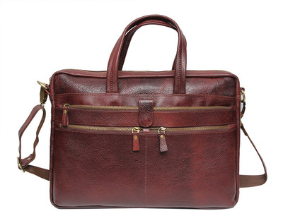 

HYATT 15.6 inch Laptop Messenger Bag(Brown)