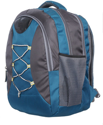 

peter india 15.6 inch Expandable Laptop Backpack(Blue), Light blue