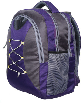 

peter india 15.6 inch Expandable Laptop Backpack(Blue), Purple