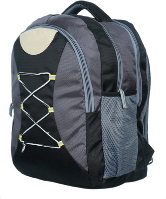 

peter india 15.6 inch Expandable Laptop Backpack(Blue), Black