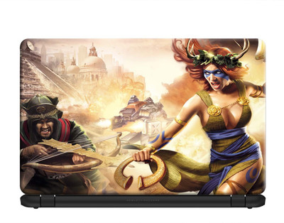 

100yellow Empire Earth Iii Gaming Laptop Skins Sticker Decal 15.6 Inch for Dell HP Acer Asus Lenovo PVC Vinyl Laptop Decal 15.6