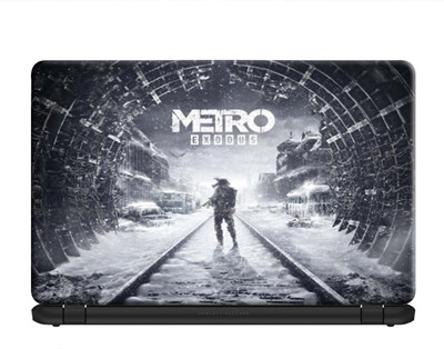 

100yellow Metro Exodus Gaming Laptop Skin Decal 15.6 Inch for Dell HP Acer Asus Lenovo PVC Vinyl Laptop Decal 15.6