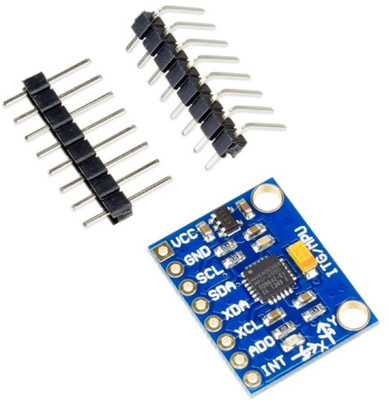 SunRobotics MPU6050 3 Axis Gyroscope + Accelerometer Module for Arduino and Other MCU(Blue)