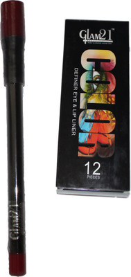 

Glam 21 Red Definer Enjoy Lip & Eye liner(Red)