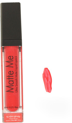 

Dharam Enterprises Matte Me Ultra Smooth Lip Cream-HotRed-S01(N)(6 ml, Hot Red)