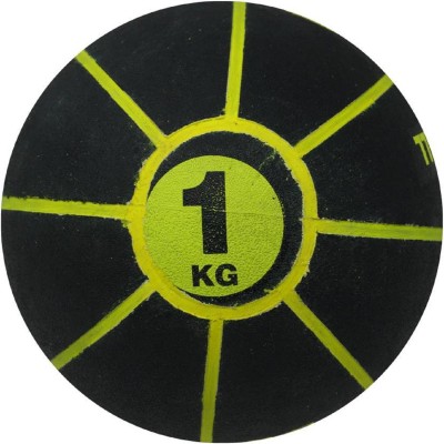 

Diablo Sturdy Medicine Ball(Weight: 1 Kg, Yellow), Black yellow
