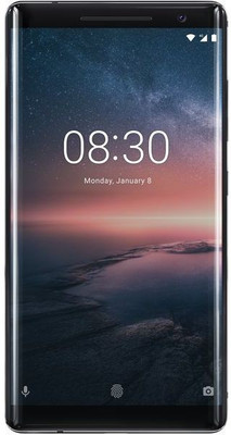 Nokia 8 Sirocco (Black, 128 GB)(6 GB RAM)  Mobile (Nokia)