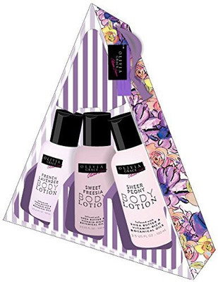 

Olivia Grace Ultra Hydrating Scented Moisturizing Body Lotion Trio Gift Set(100 ml)