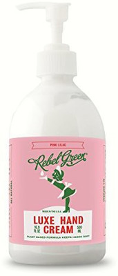 

Rebel Green Luxe Hand Cream Moisturizer Natural Hand Lotion With Shea Butter For Dry Hands Pink Lilac Scented(473.18 ml)