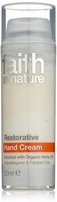 

Faith In Nature Restorative Hand Cream Hypoallergenic & Paraben Free(50 ml)