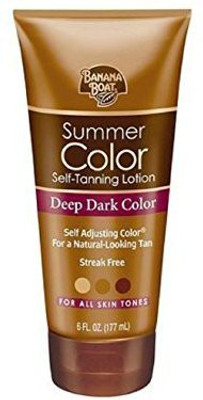 

Banana Boat Summer Color Self Tanning Lotion Deep Dark(177.45 ml)