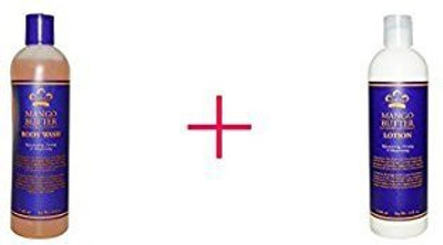 

Shell Products Nubian Heritage, Body Wash, Mango Butter, 13 Fl Oz And Nubian Heritage, Mango Butter Lotion, With Shea Butter & Vitamin C, 13 Fl Oz Bundle(390 ml)