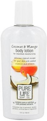 

New Pure Life Body Lotion Coconut And Mango(44.65 ml)
