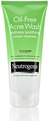 

Neutrogena OilFree Acne Wash Redness Soothing Cream Cleanser(177.45 ml)