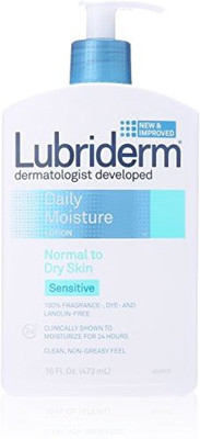 

Lubriderm Daily Moisture Lotion For Sensitive Skin(473.18 ml)