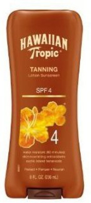 

Rothough Hawaiian Tropic Sun Tanning Sunscreen Lotion Spf 4(236.59 ml)