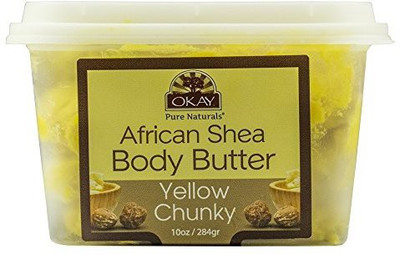 

Okay Shea Butter Yellow Chunky Deep Moisturizing Lotion(295.74 ml)