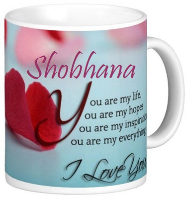 

Exoctic Silver Shobhana Love Romantic Valentine Quotes 006 Ceramic Mug(330 ml), Multicolor