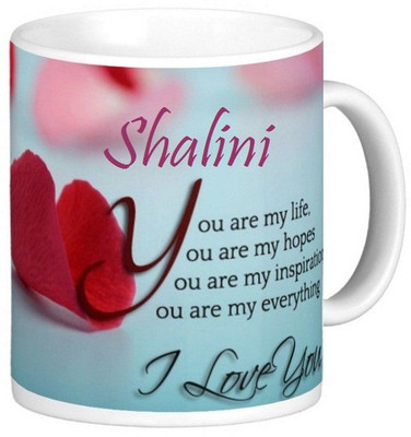 

Exoctic Silver Shalini Love Romantic Valentine Quotes 006 Ceramic Mug(330 ml), Multicolor