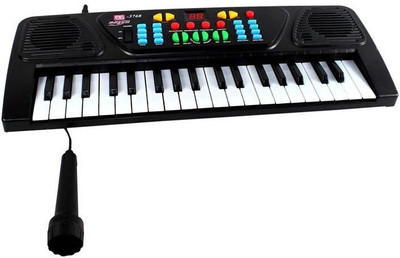 

starsky Toys 37 Keys Electronic Melody Musical Keyboard With Microphone(Multicolor)