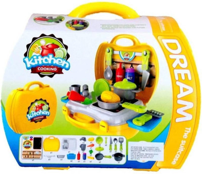 

M A PRODUCTS MA PRODUCTS KITCHEN COOKING SUITCASE SET 26 PCS(Multicolor)