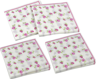 

Home-EZ HZ-PN-24218 White Napkins(80 Sheets)