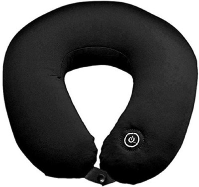 

HOUZIE Travelkit Neck Pillow & Eye Shade(Black)