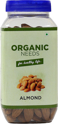 

Organic Needs Natural Almonds(250 g, Mason Jar)