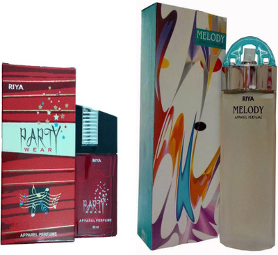 

Riya MELODY PERFUME 100 ML + PARTY WEAR PERFUME 30 ML Eau de Parfum - 30 ml(For Men & Women)