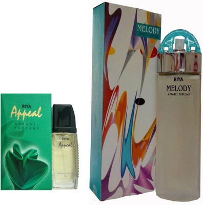 

Riya MELODY PERFUME 100 ML + APPEAL PERFUME 30 M Eau de Parfum - 30 ml(For Men & Women)