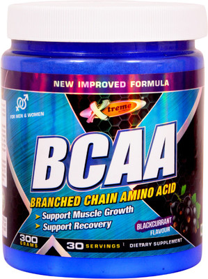 

Xtreme Nutrition BCAA Blackcurrant Flavour 300 Gram BCAA(0.3 g, Black Currant)