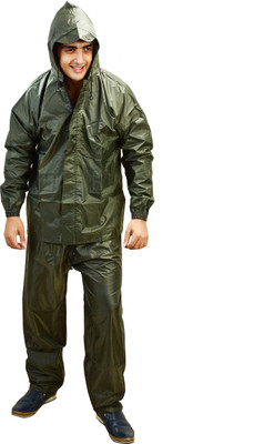 Dry Cape Solid Men Raincoat on Flipkart 