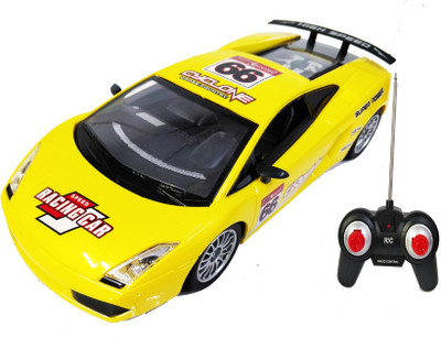 

Emob 27MHZ High Speed Super Power Cyclone Sports Rally Racing Remote Control Car With Rechargeable Battery(Yellow)