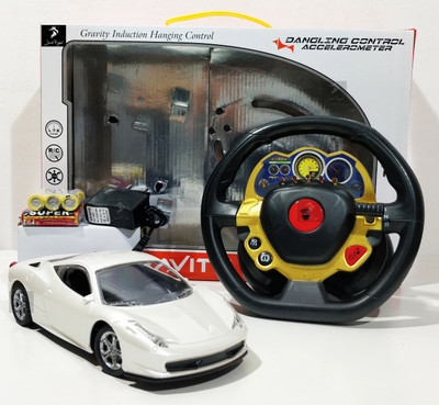 

Jack Royal S4 gravity induction remote control car(White)