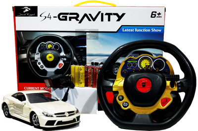 

Jack Royal S4 gravity induction hanging remote control car (white-benz)(White)