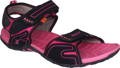 

Sparx Women BlackMagenta Sports Sandals