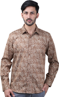 FAVIO Men Printed Casual Multicolor, Brown Shirt FAVIO Men Printed Casual Multicolor, Brown Shirt